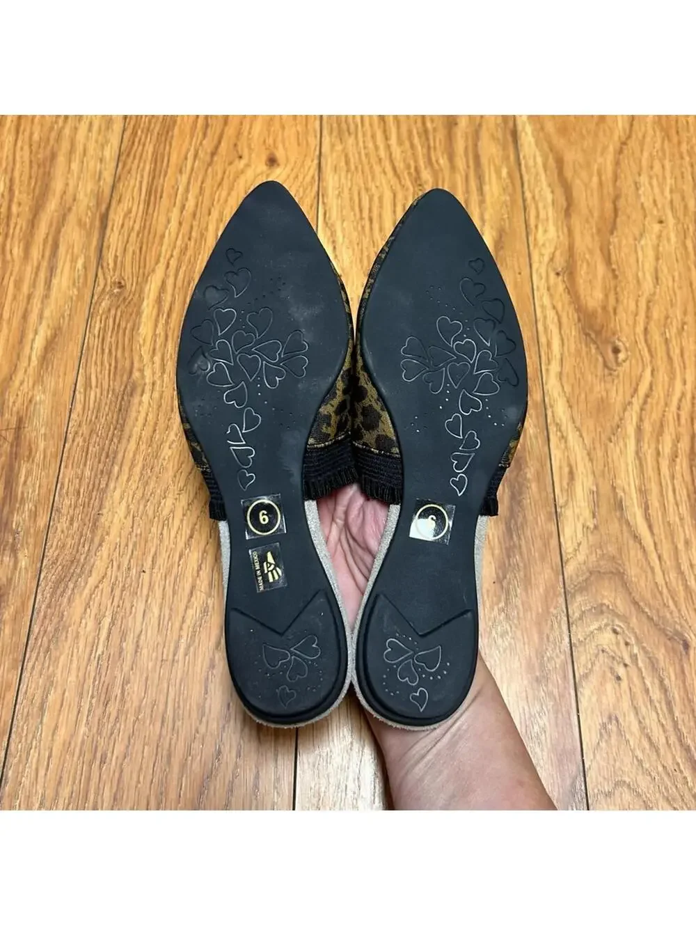 Charleston Shoe Company Leopard Print Slide Mule “Blakely” | Size 6 EU 37 NEW